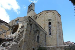 Central Italy Earthquake Church Amatrice
