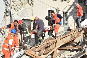 Central Italy Earthquake Rescue