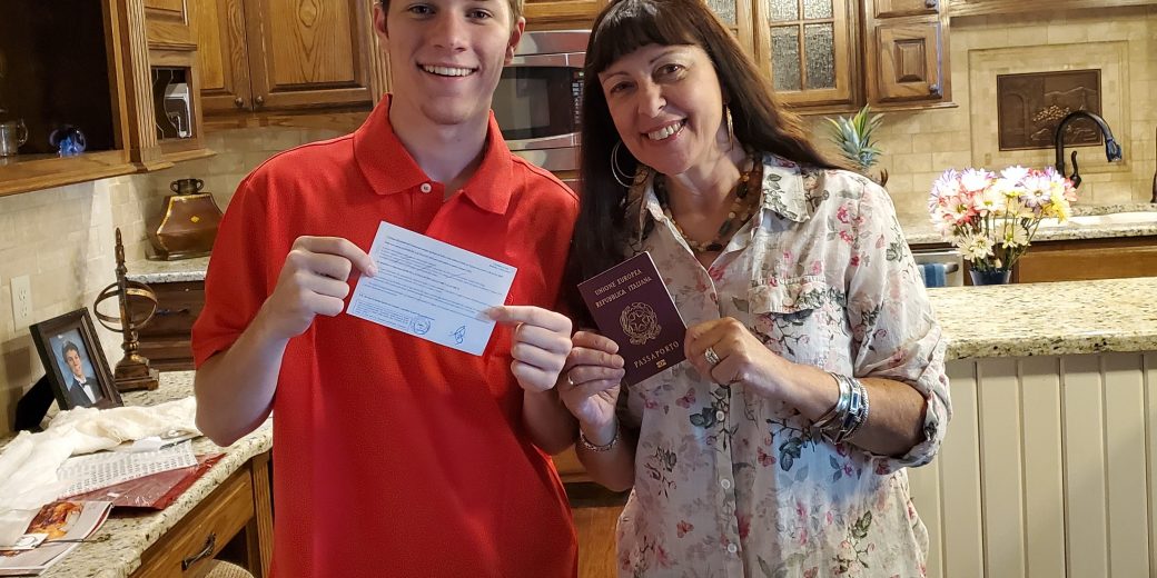 Italian Citizenship Application Lucia & Son